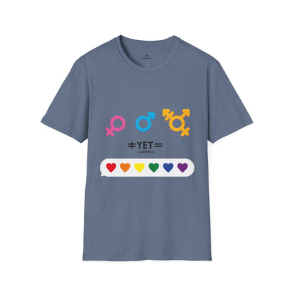 Pride & Equality T-Shirt, Unisex Softstyle Tee, LGBTQ+ Support Shirt, Inclusive Fashion, Gift for Pride Month, Gender Equality Top