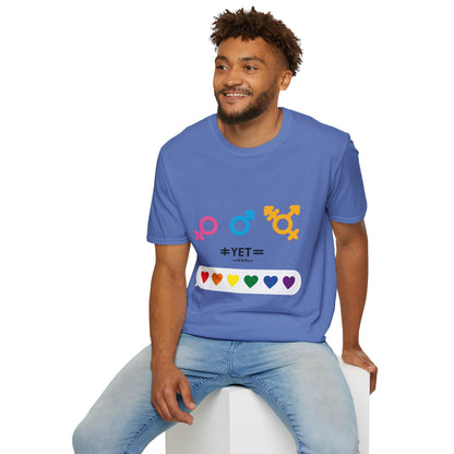 Pride & Equality T-Shirt, Unisex Softstyle Tee, LGBTQ+ Support Shirt, Inclusive Fashion, Gift for Pride Month, Gender Equality Top