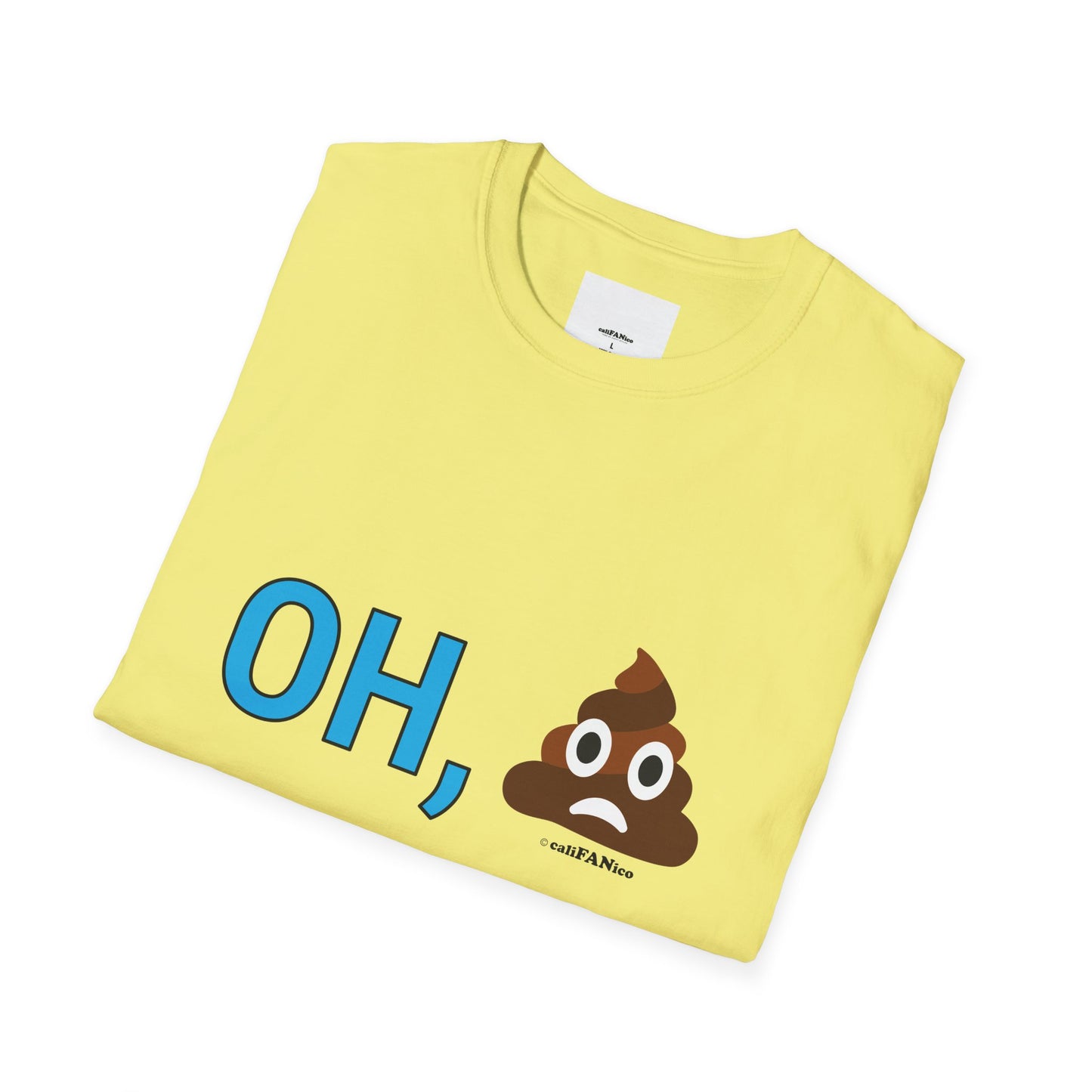 Funny Poop Emoji T-shirt Unisex T-Shirt, Casual Humor Tee, Gift for Friends, Birthday Shirt, Comfy Everyday Wear