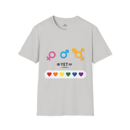 Pride & Equality T-Shirt, Unisex Softstyle Tee, LGBTQ+ Support Shirt, Inclusive Fashion, Gift for Pride Month, Gender Equality Top