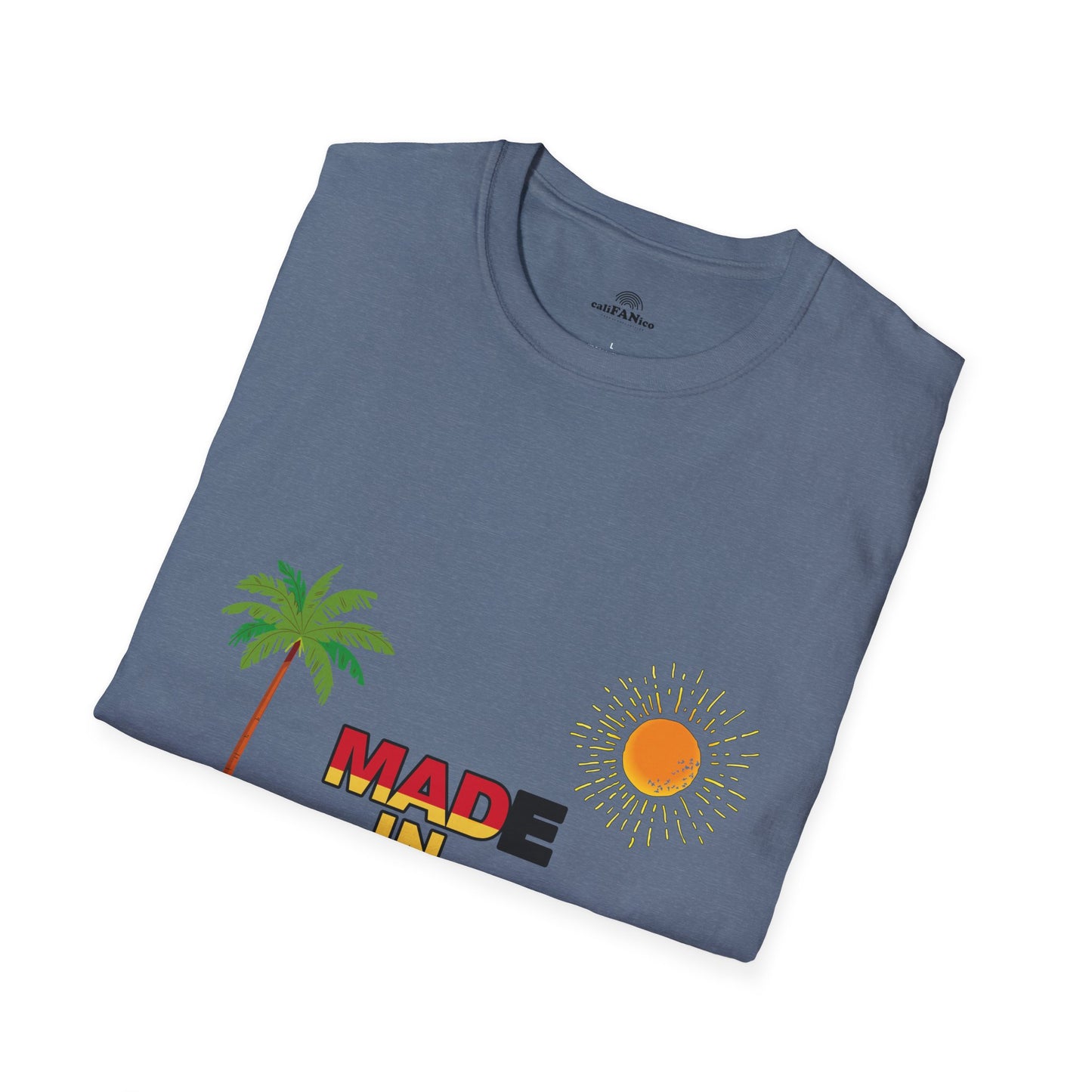 Funny Mad in Spain Made in Espain T-Shirt Unisex Softstyle Humor Shirt, Cute Gift, Unisex Top, Casual Wear, Laugh T Shirt