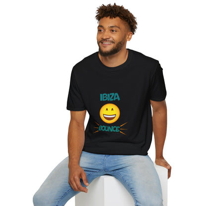 Ibiza Bounce Unisex T-Shirt, Casual Summer Tee, Beach Wear, Fun Party Shirt, Vacation T-Shirt, Club Wear