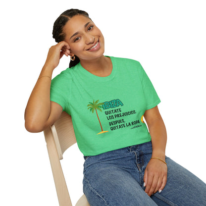 Vibrant Ibiza Statement Tee - Beach T-Shirt, Unisex Casual Summer Shirt, Travel Shirt, Beach Wear, Gift for Vacation Lovers