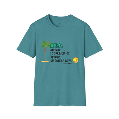 Vibrant Ibiza Statement Tee - Beach T-Shirt, Unisex Casual Summer Shirt, Travel Shirt, Beach Wear, Gift for Vacation Lovers