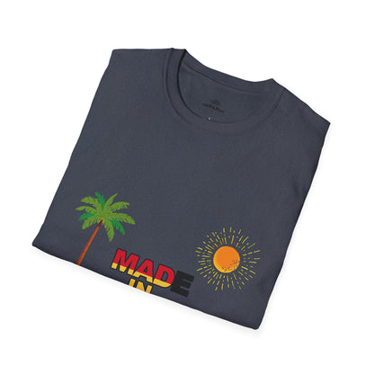Funny Mad in Spain Made in Espain T-Shirt Unisex Softstyle Humor Shirt, Cute Gift, Unisex Top, Casual Wear, Laugh T Shirt