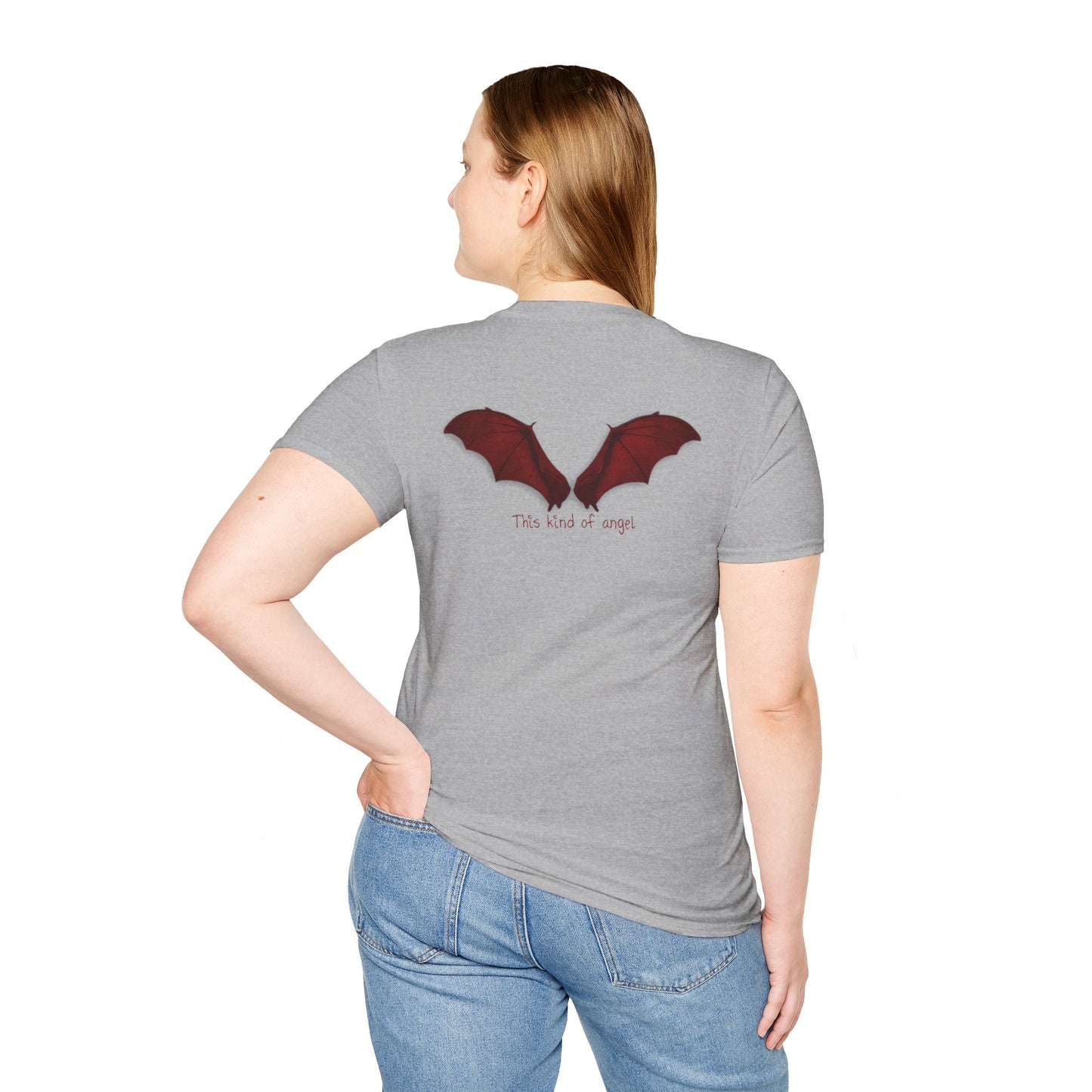Spooky Bat Design T-Shirt - Perfect for Halloween, Autumn, Unique Graphic Tee