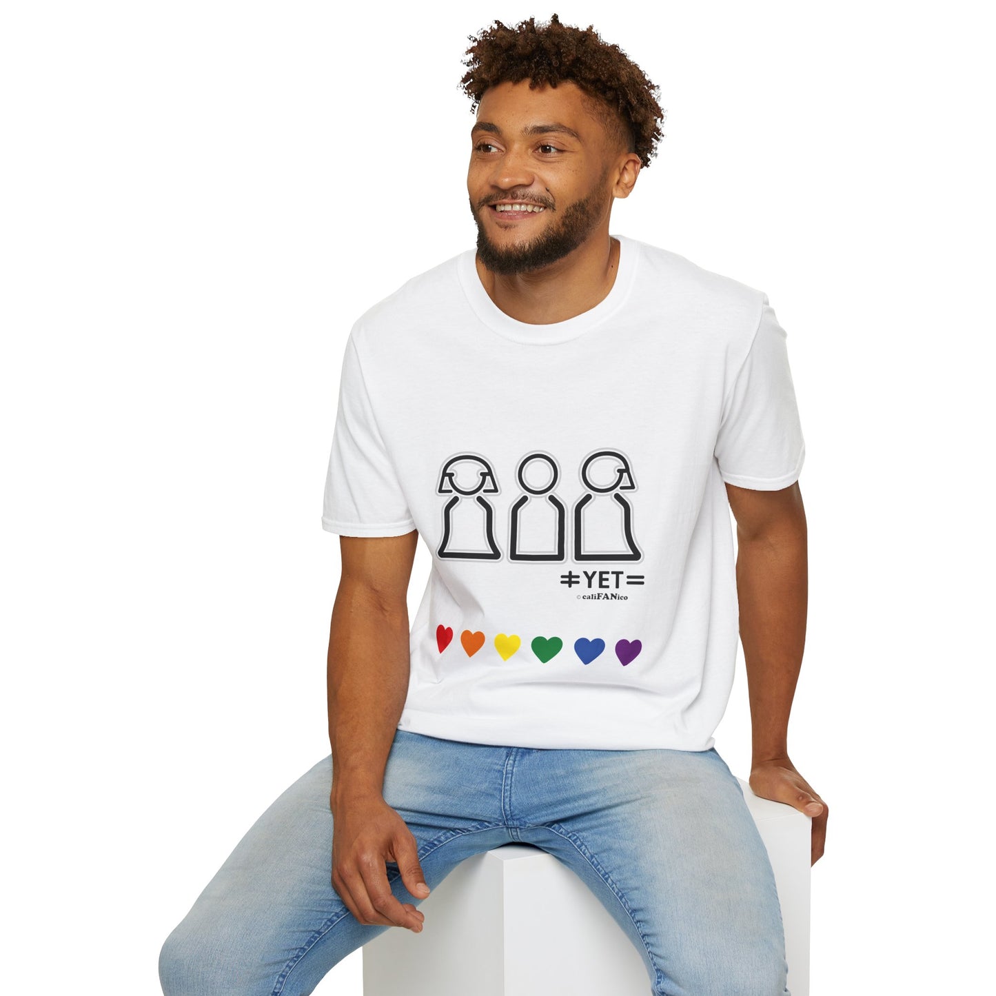 Pride & Equality T-Shirt, Unisex LGBTQ+ Tee, LGBTQute, Inclusive Apparel, Soft Cotton Shirt, Ideal Gift for Pride Month, Casual Statement Wear