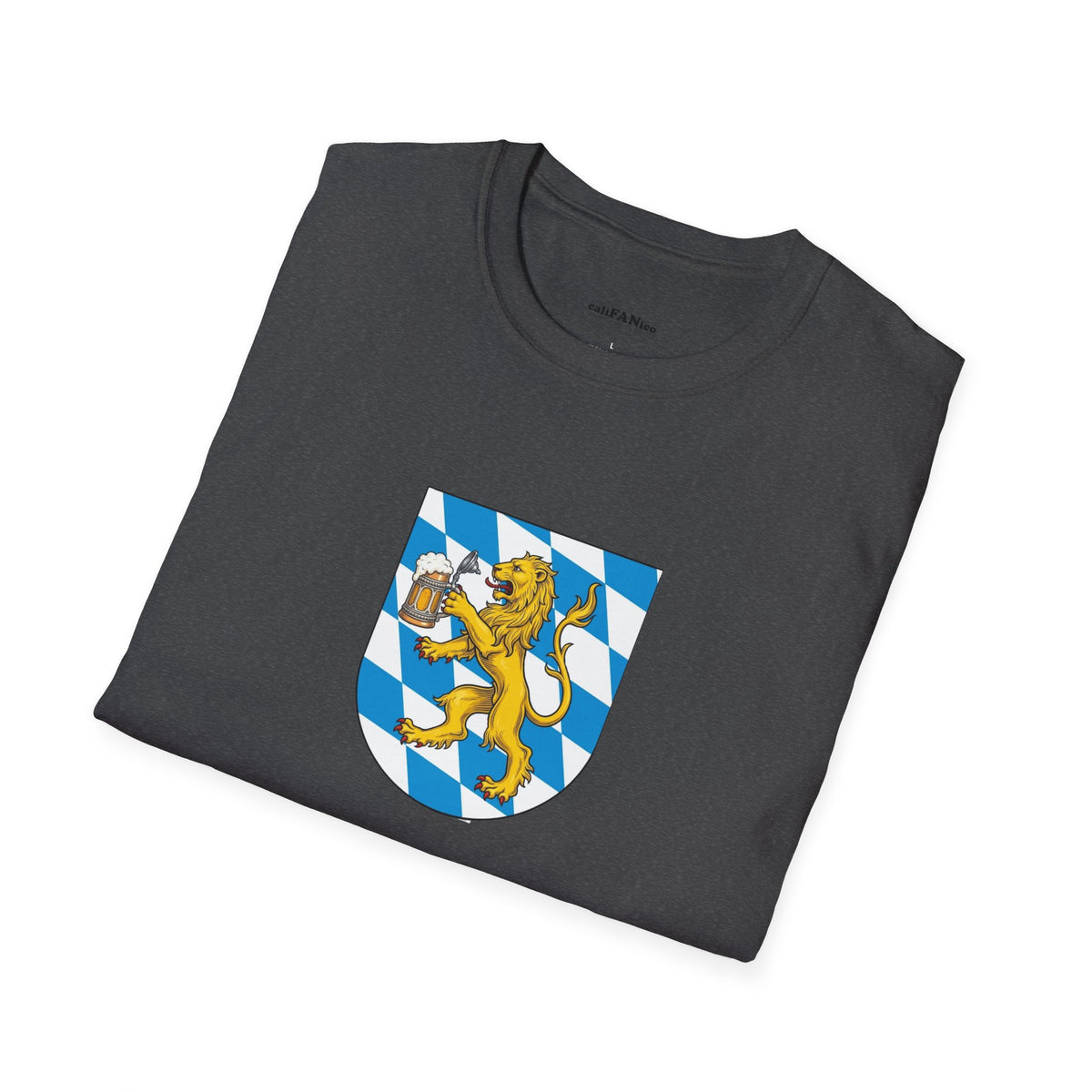 Beer and Freedom T‑Shirt — Bavarian Lion Oktoberfest Tee