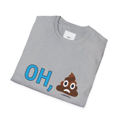 Funny Poop Emoji T-shirt Unisex T-Shirt, Casual Humor Tee, Gift for Friends, Birthday Shirt, Comfy Everyday Wear