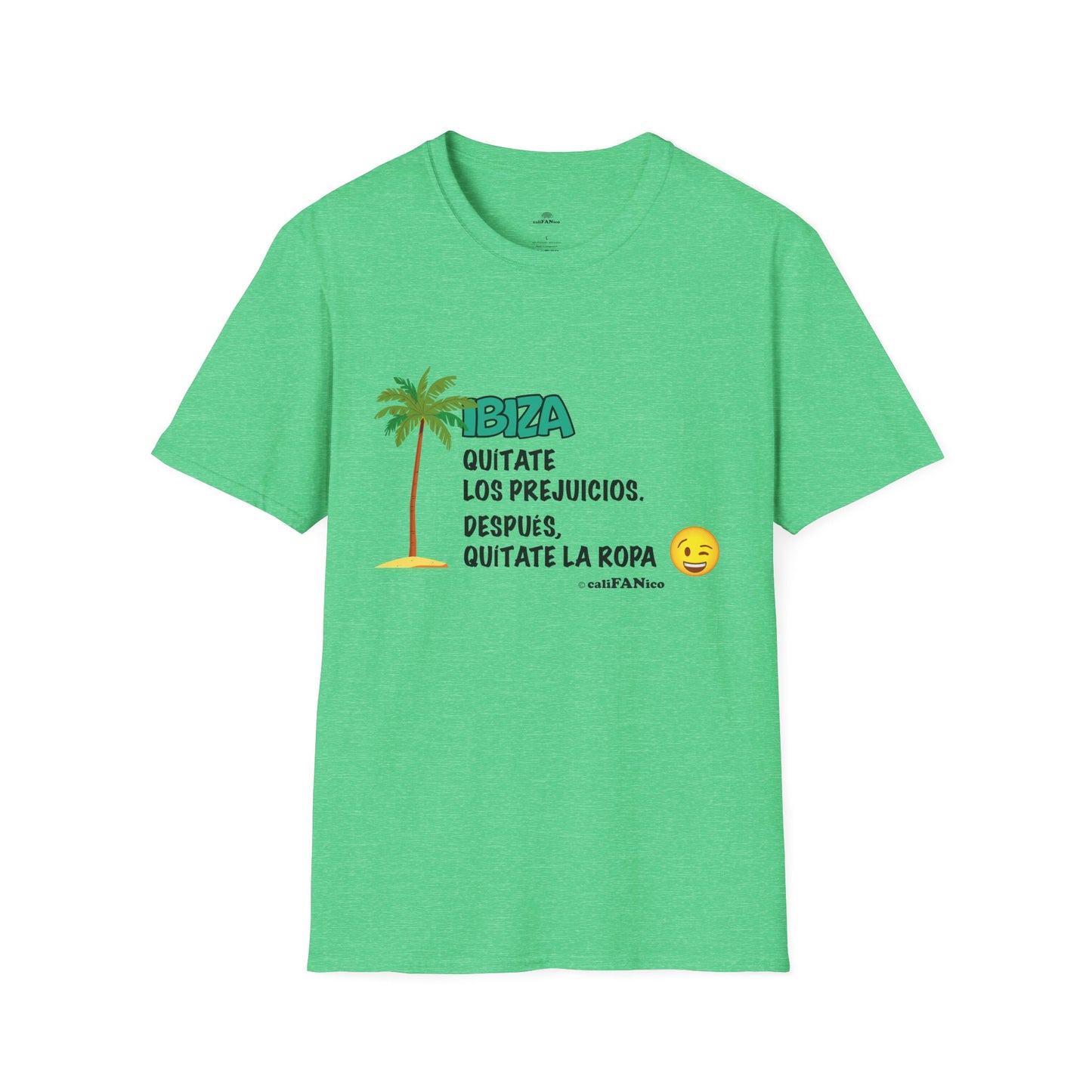 Vibrant Ibiza Statement Tee - Beach T-Shirt, Unisex Casual Summer Shirt, Travel Shirt, Beach Wear, Gift for Vacation Lovers