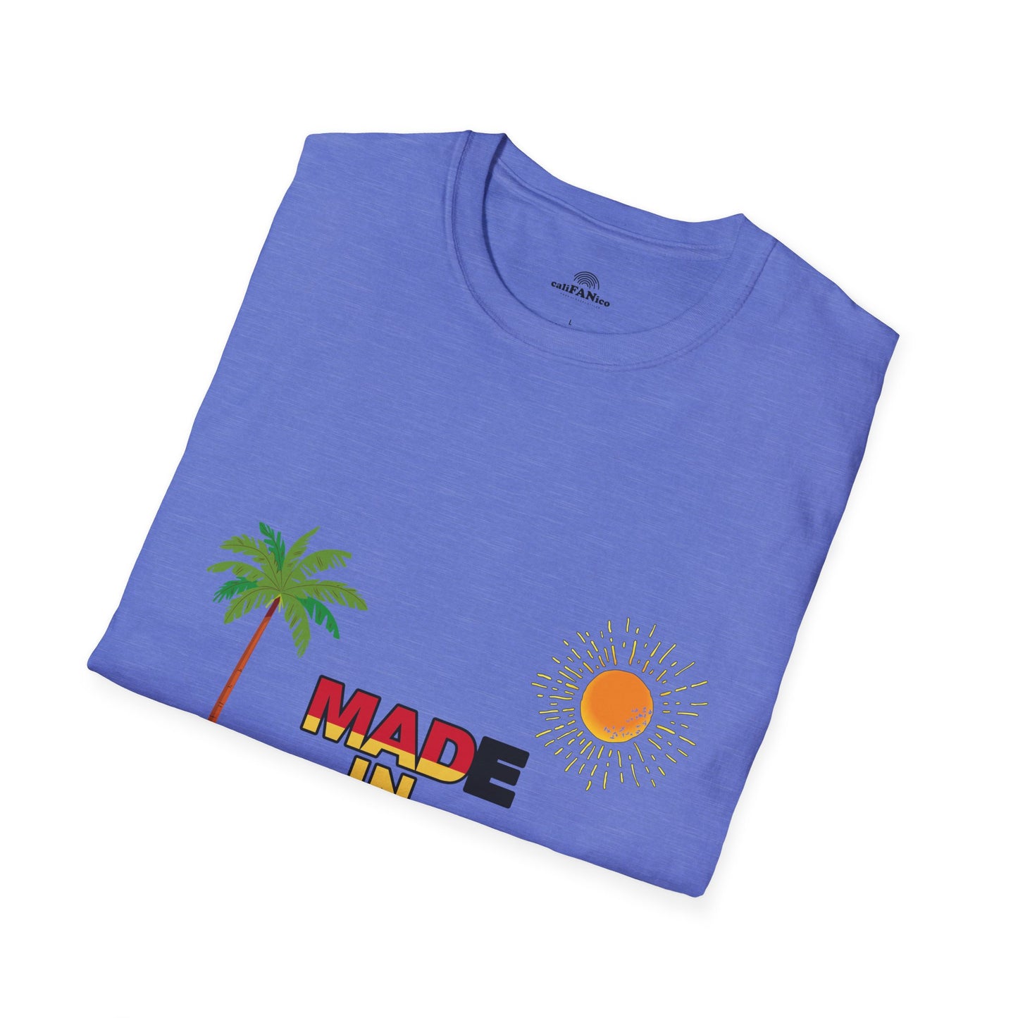 Funny Mad in Spain Made in Espain T-Shirt Unisex Softstyle Humor Shirt, Cute Gift, Unisex Top, Casual Wear, Laugh T Shirt