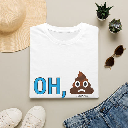 Funny Poop Emoji T-shirt Unisex T-Shirt, Casual Humor Tee, Gift for Friends, Birthday Shirt, Comfy Everyday Wear