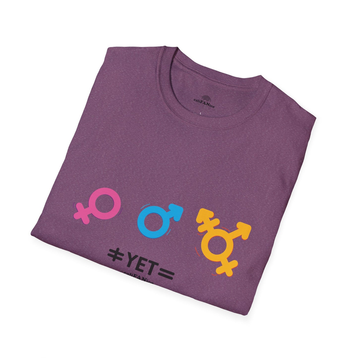 Pride & Equality T-Shirt, Unisex Softstyle Tee, LGBTQ+ Support Shirt, Inclusive Fashion, Gift for Pride Month, Gender Equality Top