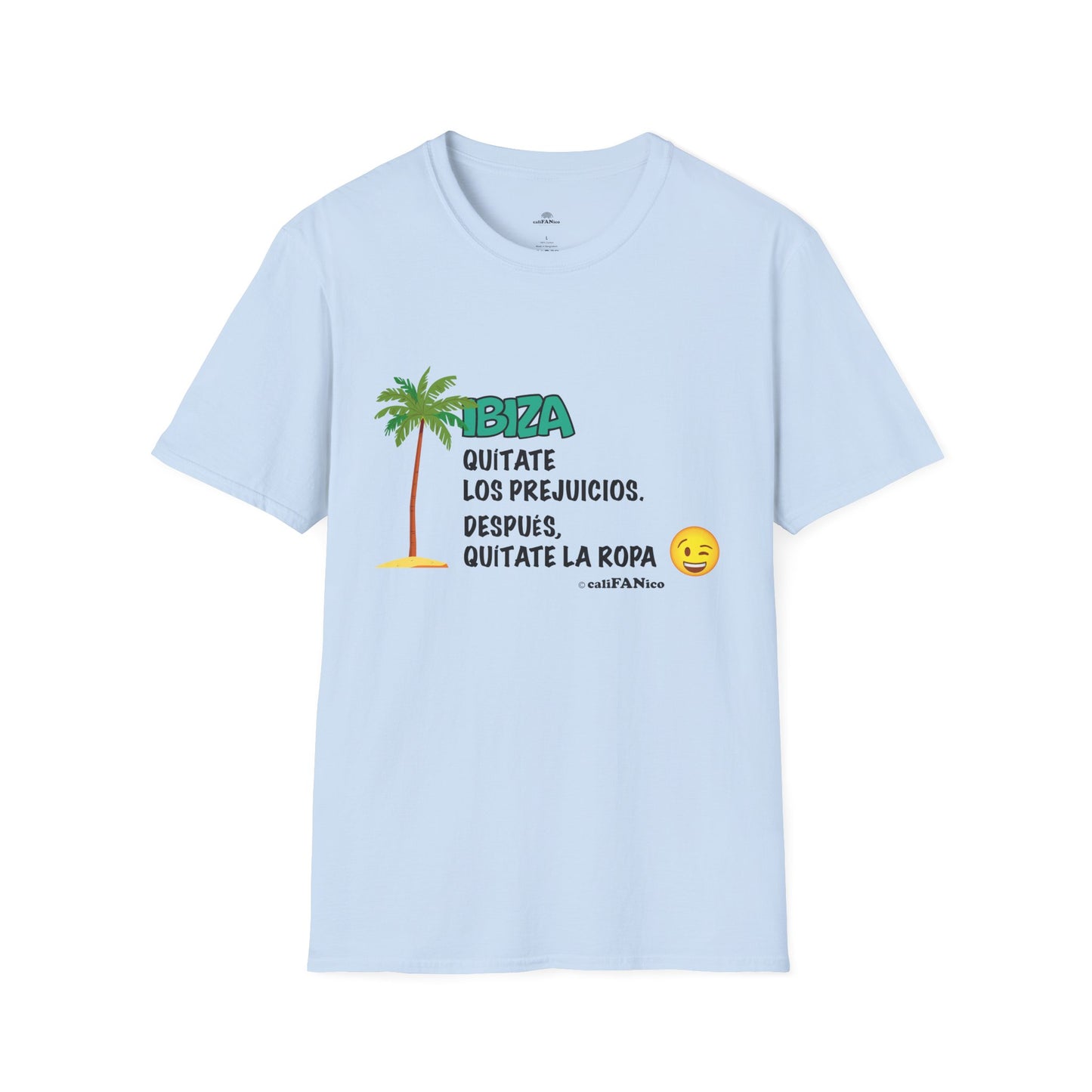 Vibrant Ibiza Statement Tee - Beach T-Shirt, Unisex Casual Summer Shirt, Travel Shirt, Beach Wear, Gift for Vacation Lovers