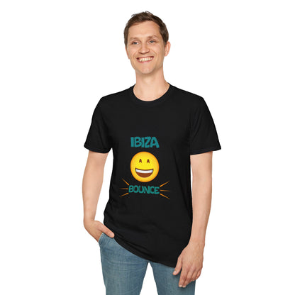 Ibiza Bounce Unisex T-Shirt, Casual Summer Tee, Beach Wear, Fun Party Shirt, Vacation T-Shirt, Club Wear