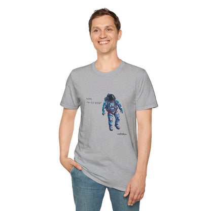 Funny High Astronaut T-Shirt, Space T-Shirt, Funny T-Shirt, Space Lovers T-Shirt