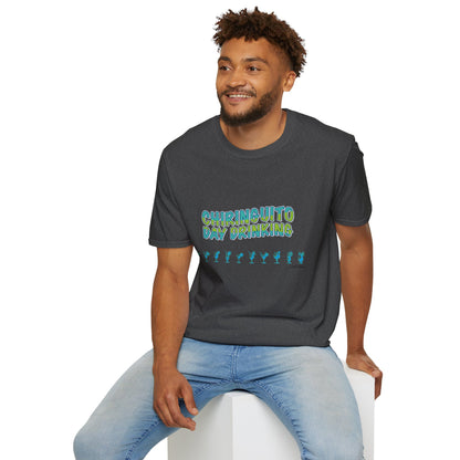 Funny Beach Day Drinking T-Shirt, Spain Summer, Unisex T-Shirt, Summer Vibes Tee, Beach Party T-Shirt, Vacation Apparel, Fun Gift Idea, Spain Souvenir T-Shirt