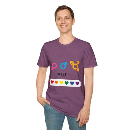 Pride & Equality T-Shirt, Unisex Softstyle Tee, LGBTQ+ Support Shirt, Inclusive Fashion, Gift for Pride Month, Gender Equality Top