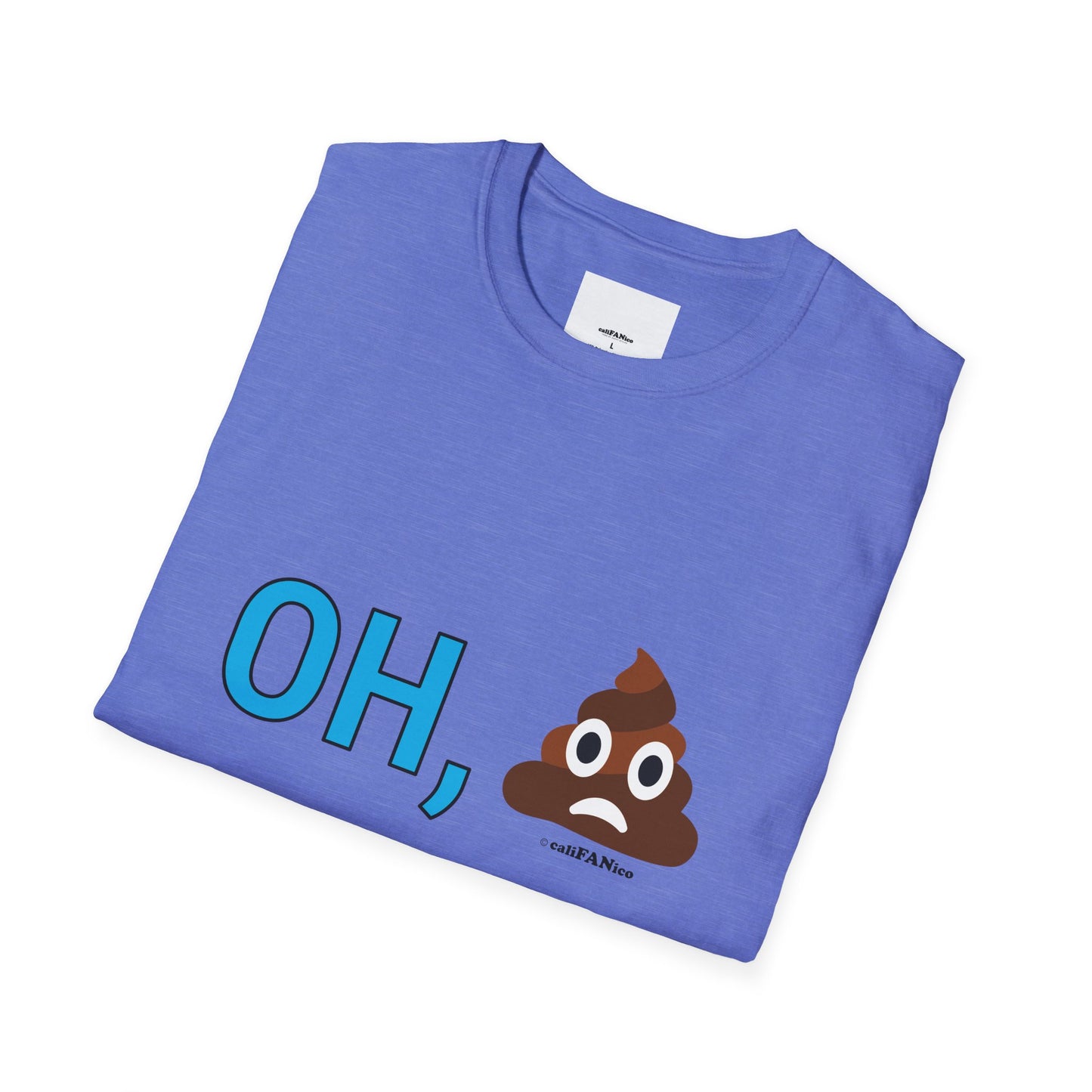 Funny Poop Emoji T-shirt Unisex T-Shirt, Casual Humor Tee, Gift for Friends, Birthday Shirt, Comfy Everyday Wear