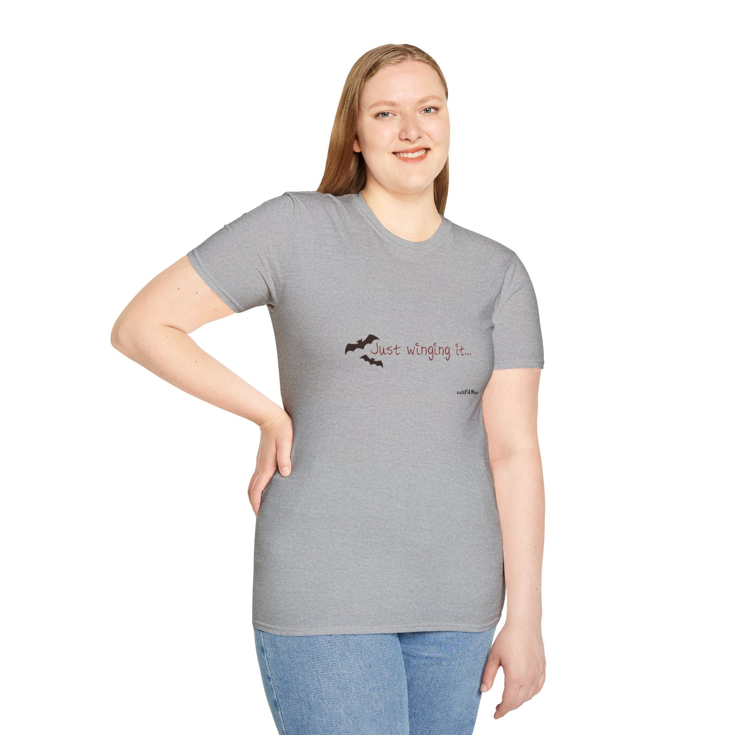 Spooky Bat Design T-Shirt - Perfect for Halloween, Autumn, Unique Graphic Tee