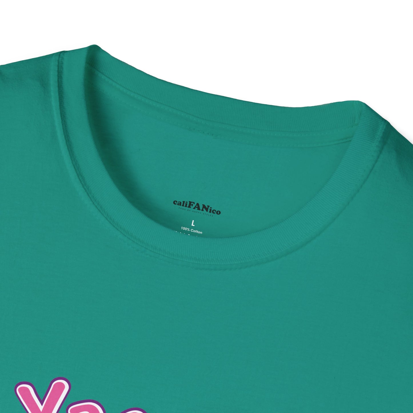 Yasss, Queen! Softstyle T-Shirt, Trendy Graphic Tee, Pride Apparel, Casual Wear, Gift for Them, Fun Festival T