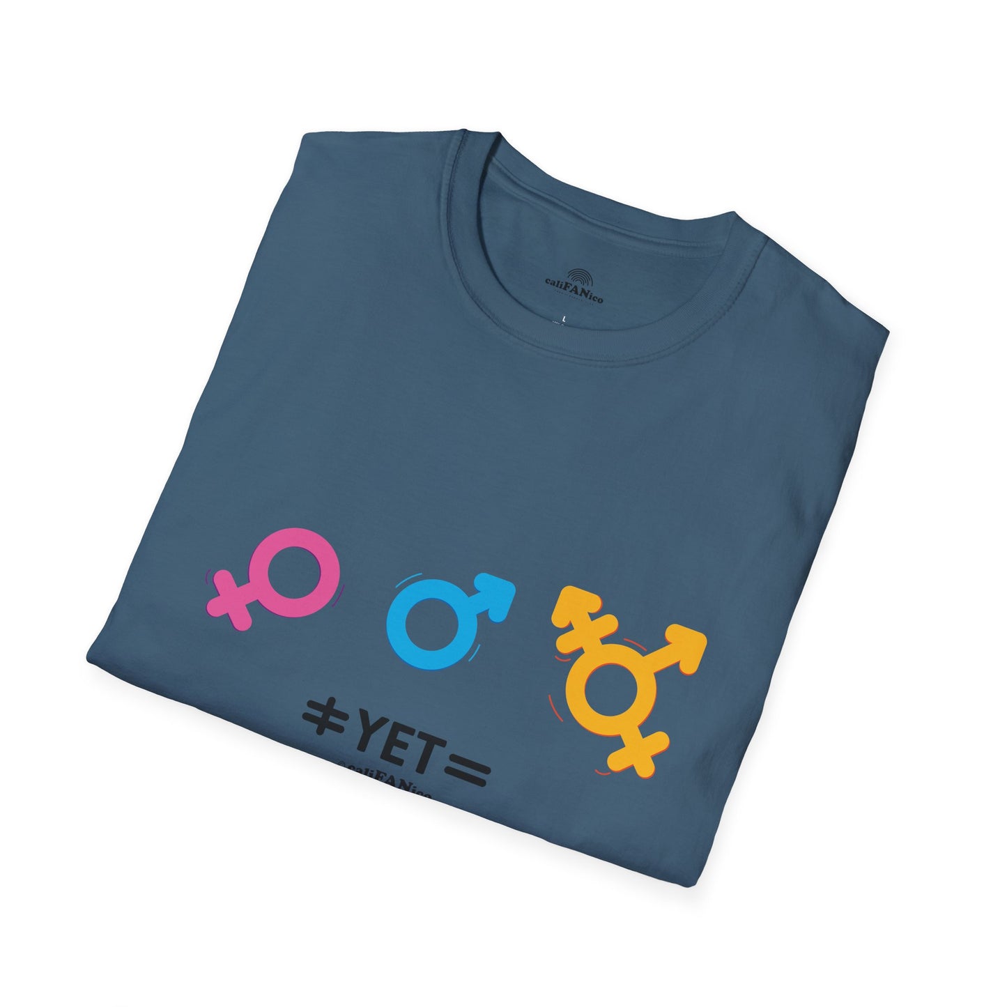 Pride & Equality T-Shirt, Unisex Softstyle Tee, LGBTQ+ Support Shirt, Inclusive Fashion, Gift for Pride Month, Gender Equality Top