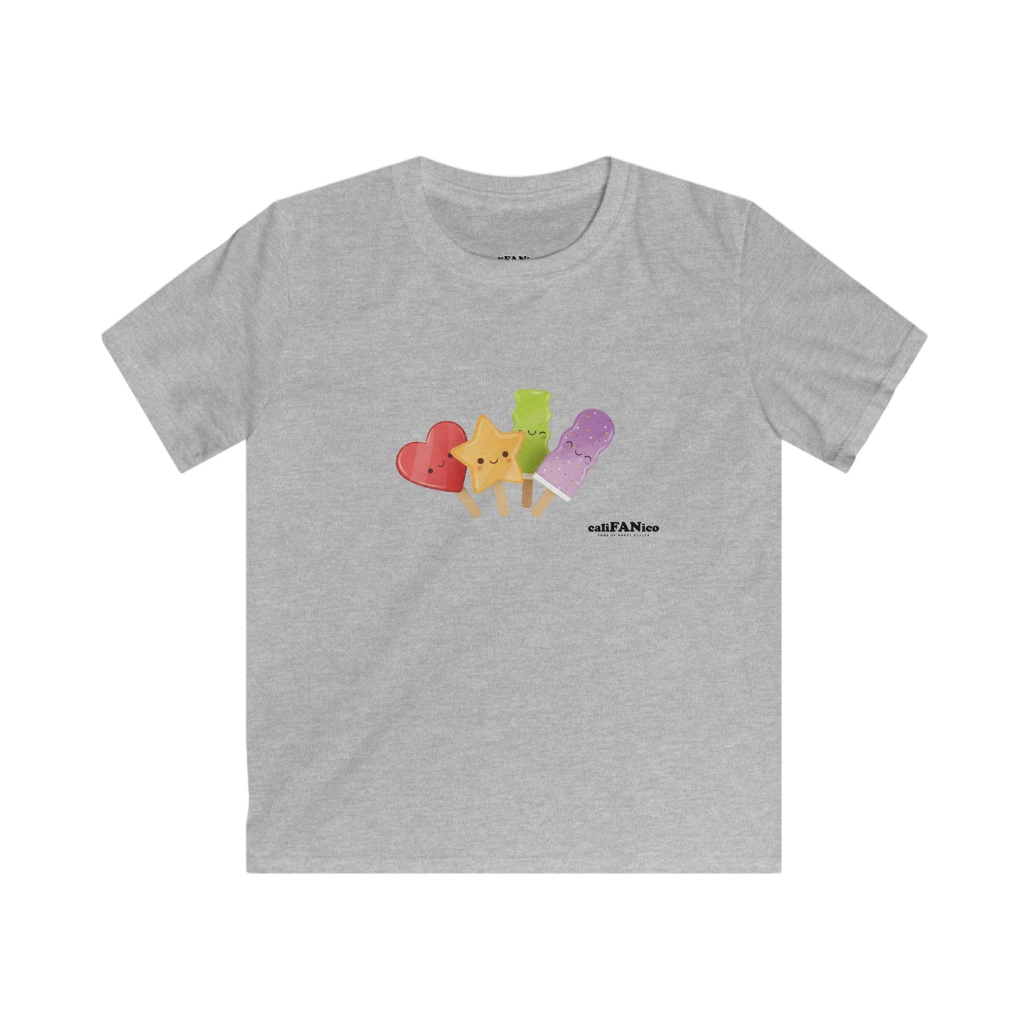 Kids Lollipops, Cute Kids T-Shirt, Summer Fun Shirt, Unique Gift for Birthdays, Candy Themed Apparel
