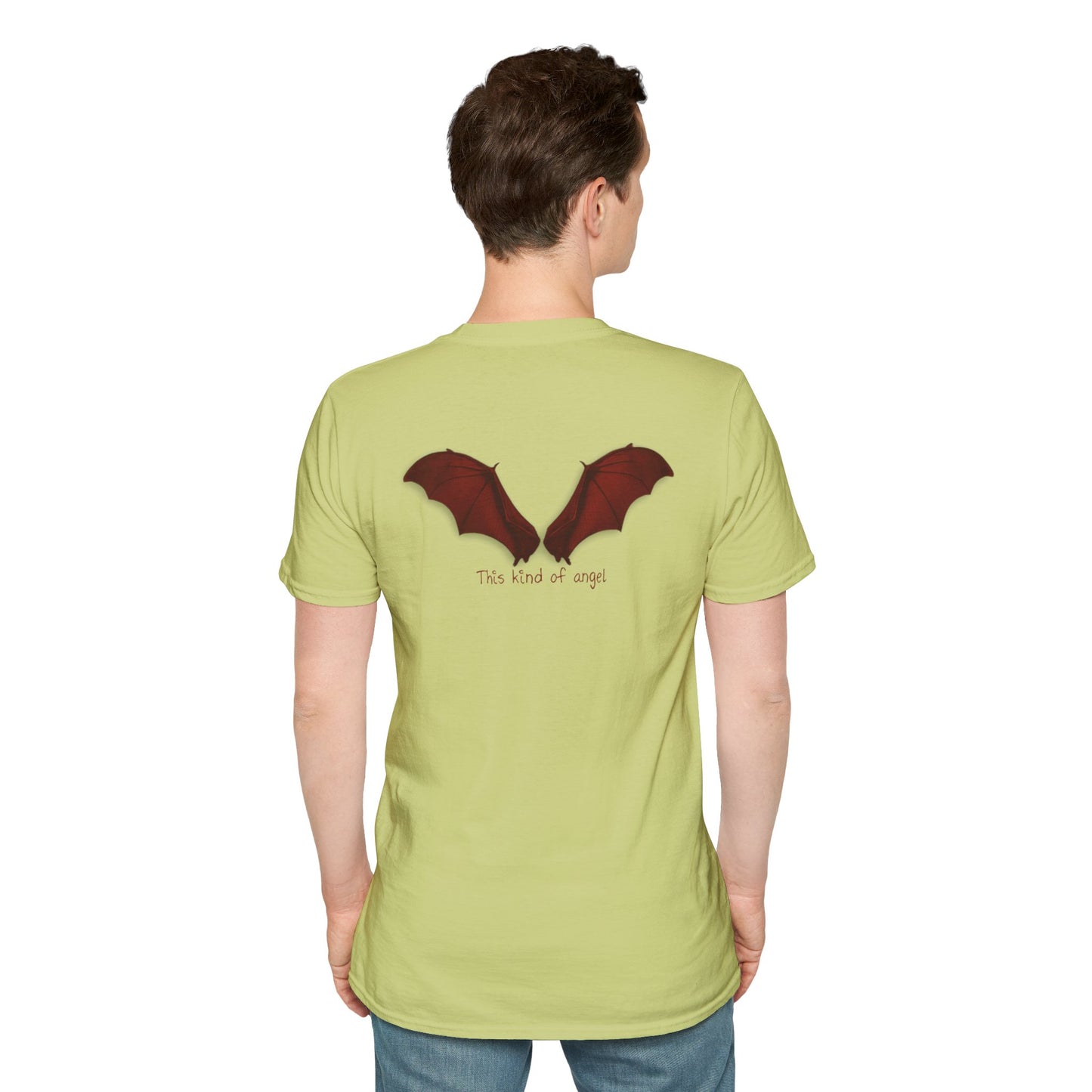 Spooky Bat Design T-Shirt - Perfect for Halloween, Autumn, Unique Graphic Tee