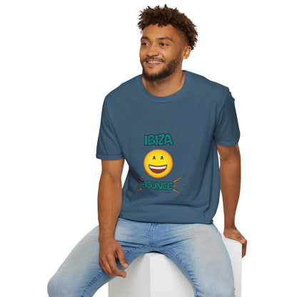 Ibiza Bounce Unisex T-Shirt, Casual Summer Tee, Beach Wear, Fun Party Shirt, Vacation T-Shirt, Club Wear