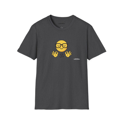 Zen Emoji T‑Shirt — Relaxed Mindfulness Graphic Tee