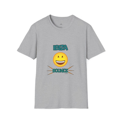 Ibiza Bounce Unisex T-Shirt, Casual Summer Tee, Beach Wear, Fun Party Shirt, Vacation T-Shirt, Club Wear
