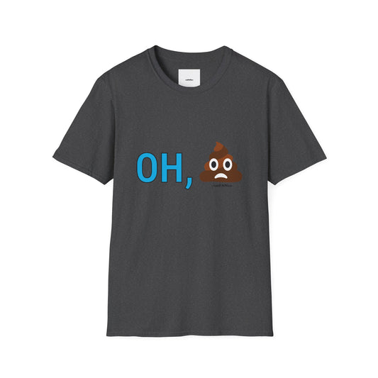 Funny Poop Emoji T-shirt Unisex T-Shirt, Casual Humor Tee, Gift for Friends, Birthday Shirt, Comfy Everyday Wear