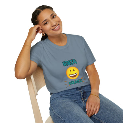 Ibiza Bounce Unisex T-Shirt, Casual Summer Tee, Beach Wear, Fun Party Shirt, Vacation T-Shirt, Club Wear