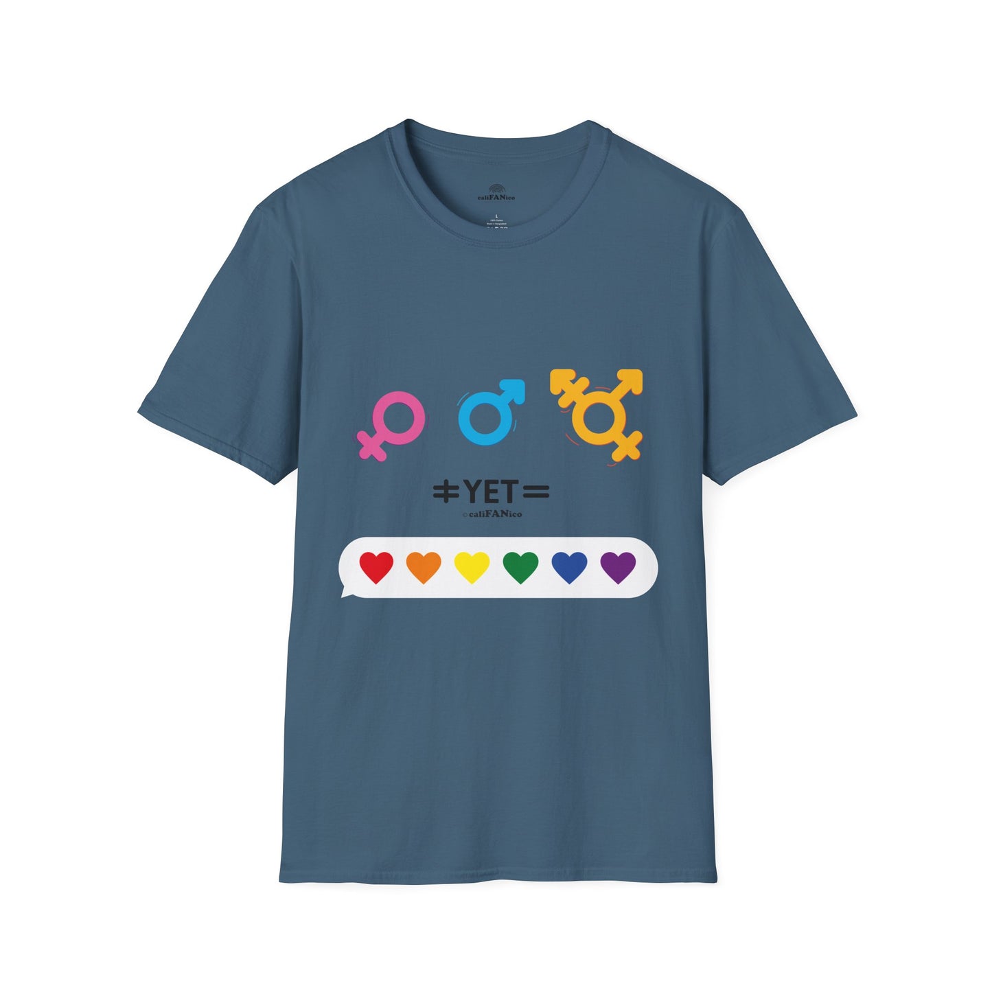 Pride & Equality T-Shirt, Unisex Softstyle Tee, LGBTQ+ Support Shirt, Inclusive Fashion, Gift for Pride Month, Gender Equality Top