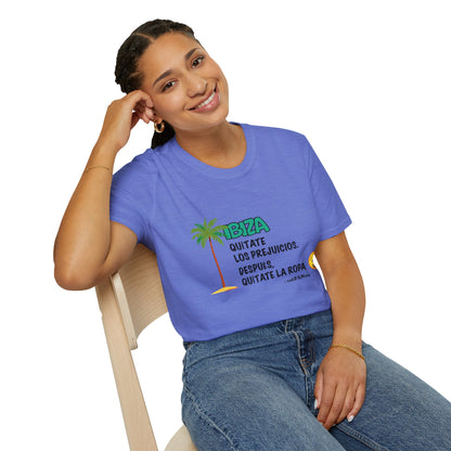 Vibrant Ibiza Statement Tee - Beach T-Shirt, Unisex Casual Summer Shirt, Travel Shirt, Beach Wear, Gift for Vacation Lovers