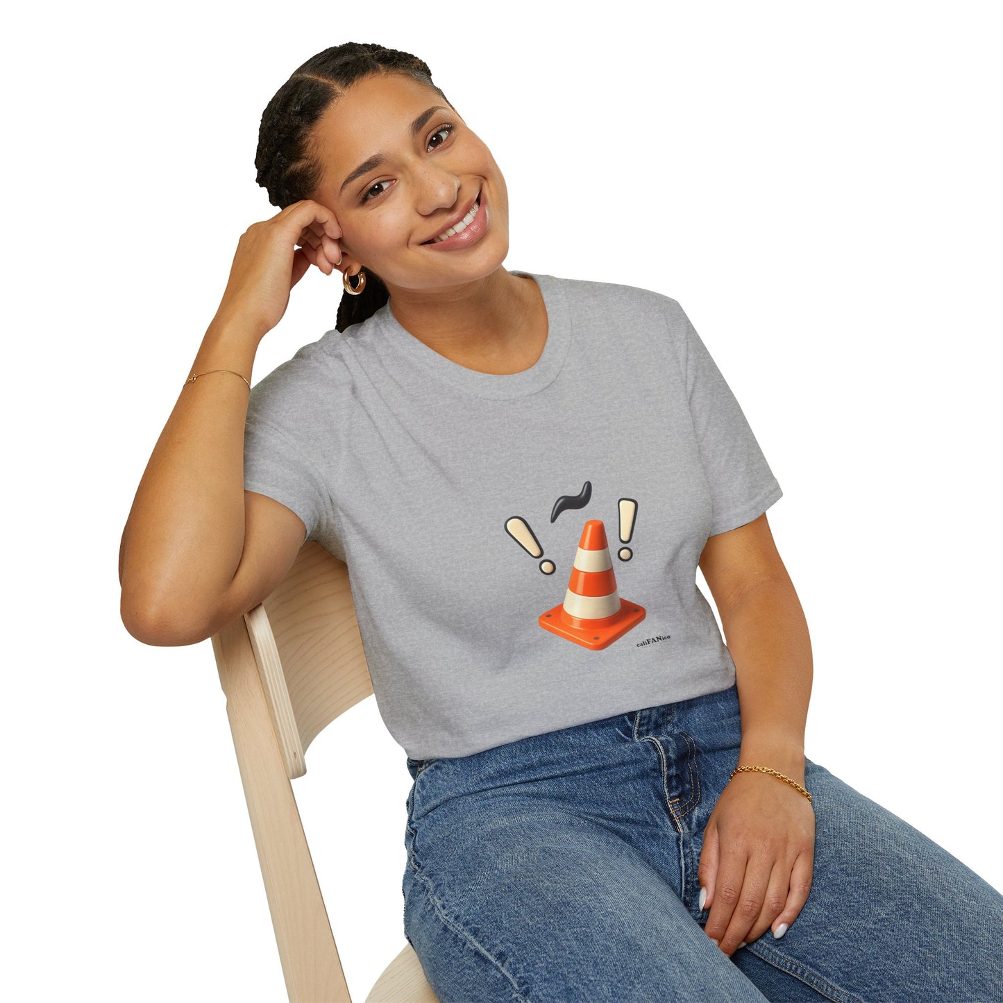 Unisex T-Shirt Spanish 'coño' Expression Funny Hieroglyph Design
