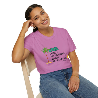 Vibrant Ibiza Statement Tee - Beach T-Shirt, Unisex Casual Summer Shirt, Travel Shirt, Beach Wear, Gift for Vacation Lovers