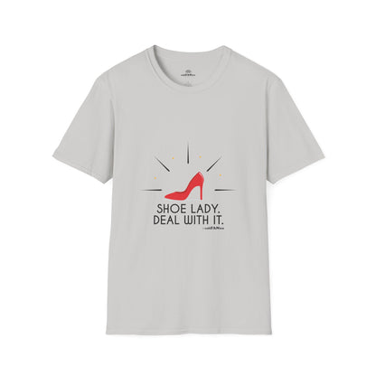 Funny T-Shirt Shoe Lover Lady Soft style T-Shirt