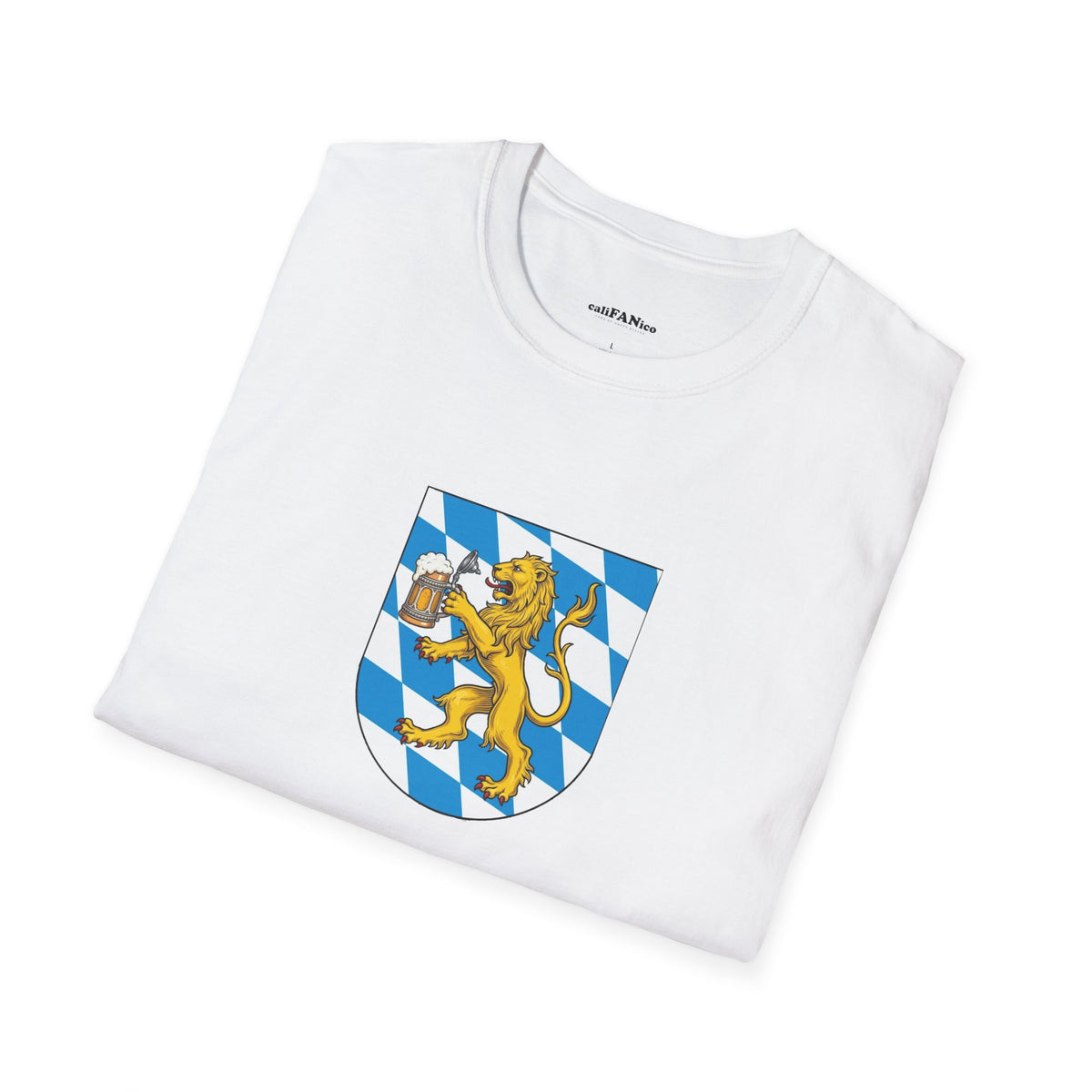Beer and Freedom T‑Shirt — Bavarian Lion Oktoberfest Tee