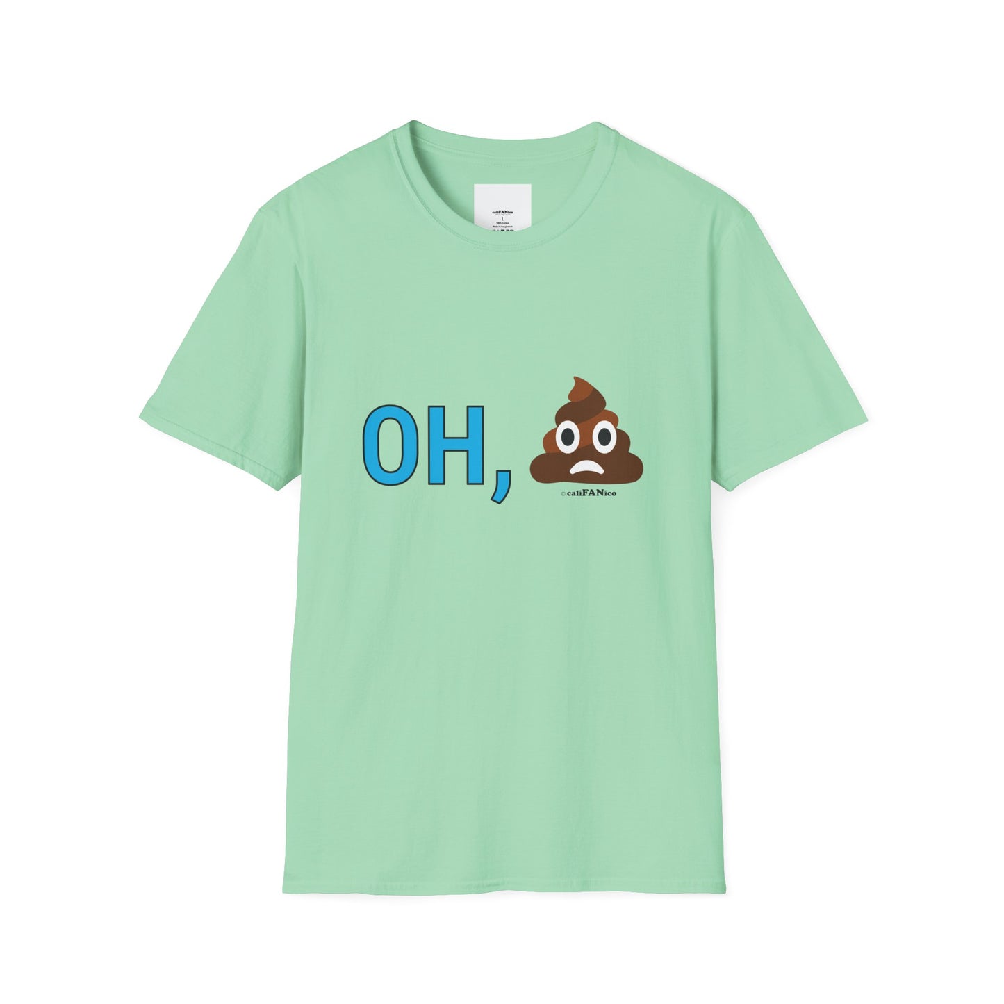 Funny Poop Emoji T-shirt Unisex T-Shirt, Casual Humor Tee, Gift for Friends, Birthday Shirt, Comfy Everyday Wear
