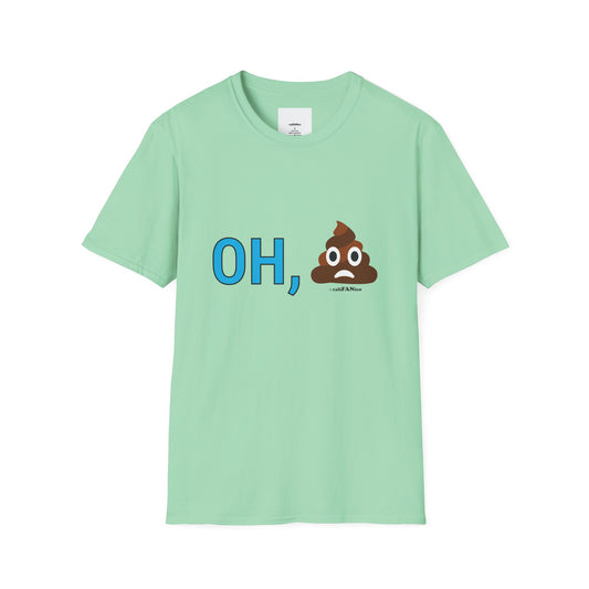 Funny Poop Emoji T-shirt Unisex T-Shirt, Casual Humor Tee, Gift for Friends, Birthday Shirt, Comfy Everyday Wear