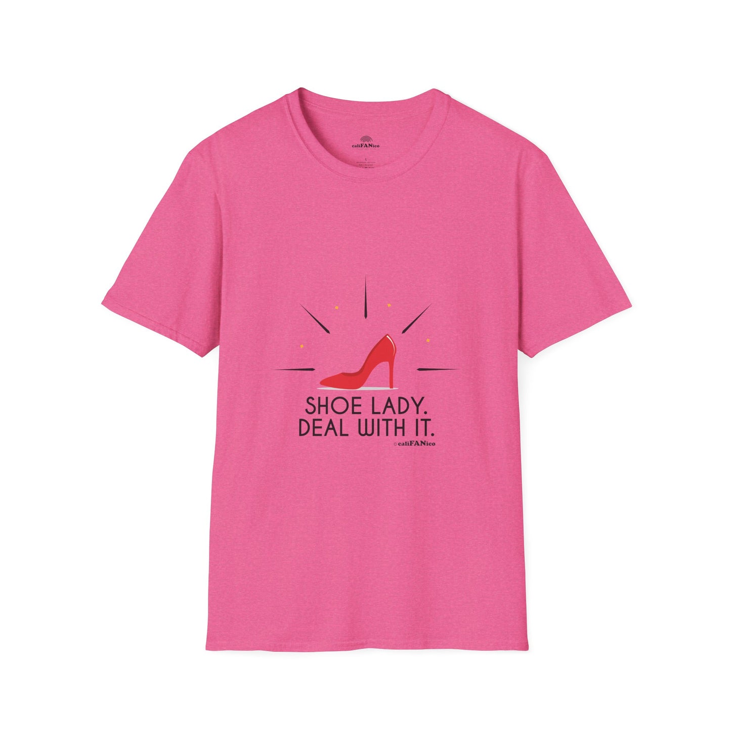 Funny T-Shirt Shoe Lover Lady Soft style T-Shirt