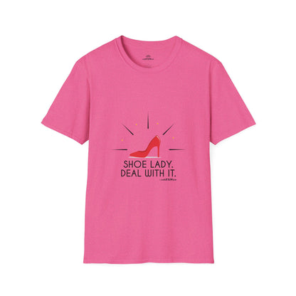 Funny T-Shirt Shoe Lover Lady Soft style T-Shirt