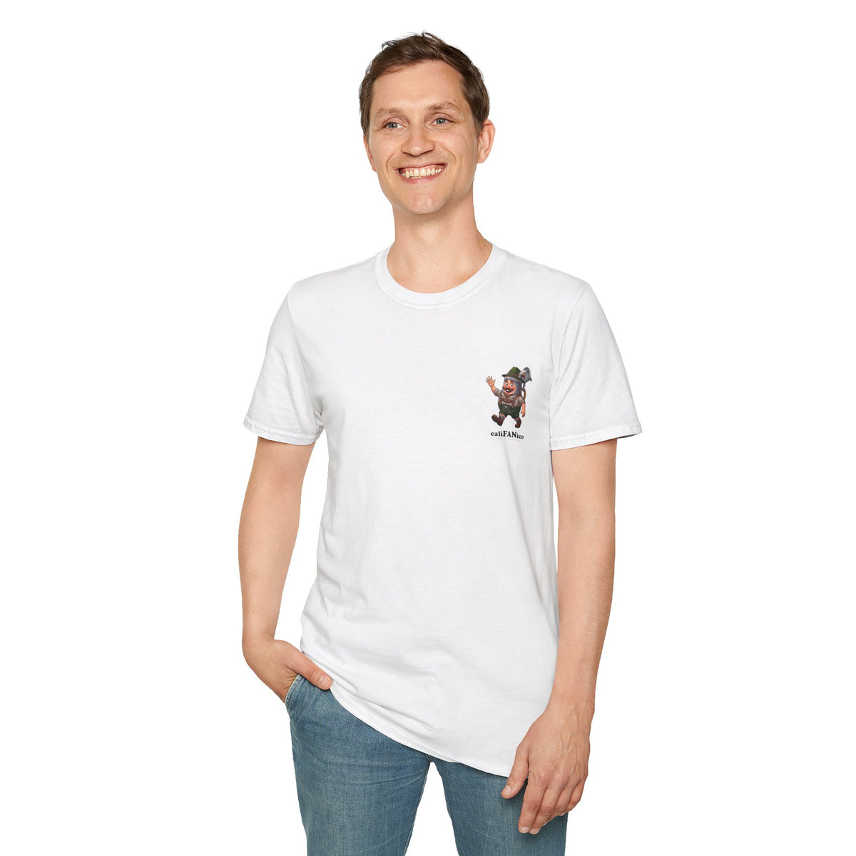 Beer lover t-shirt, funny beer stein character, Oktoberfest is year-round