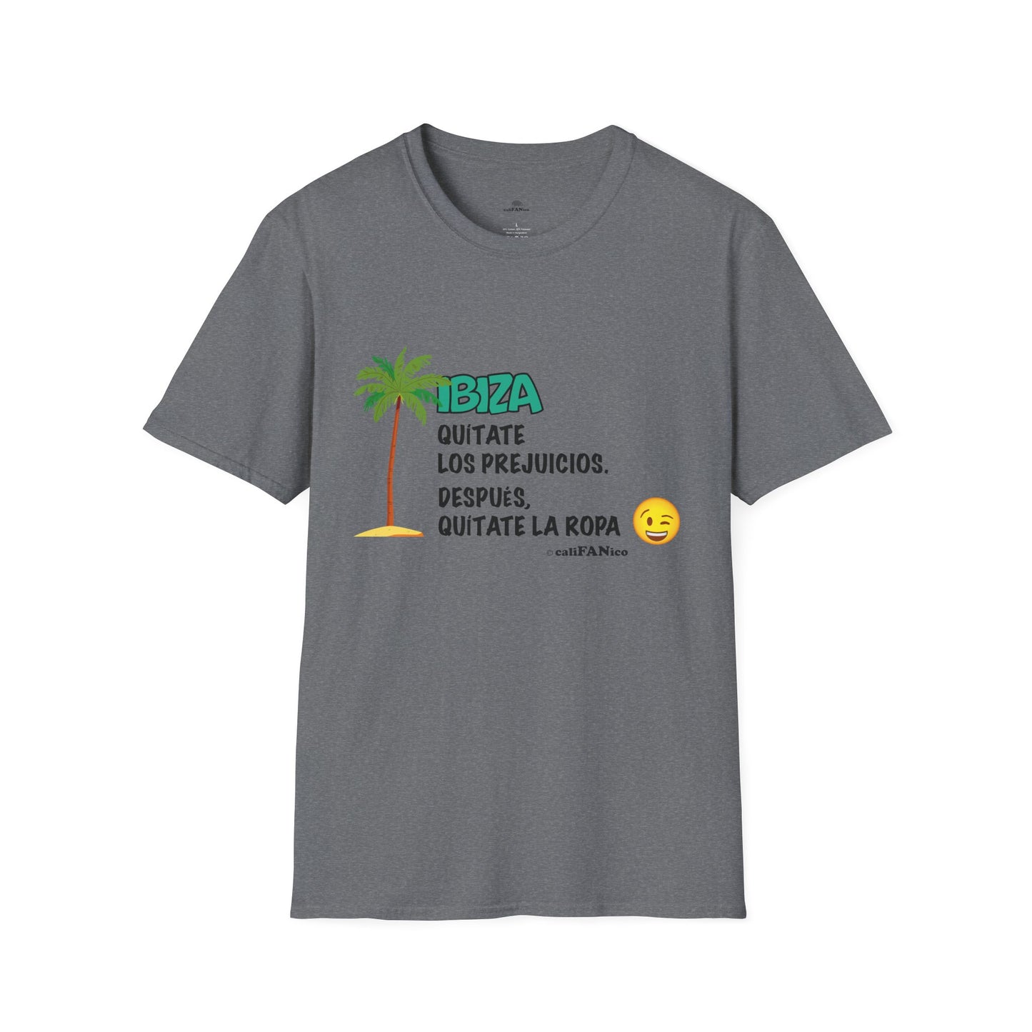 Vibrant Ibiza Statement Tee - Beach T-Shirt, Unisex Casual Summer Shirt, Travel Shirt, Beach Wear, Gift for Vacation Lovers
