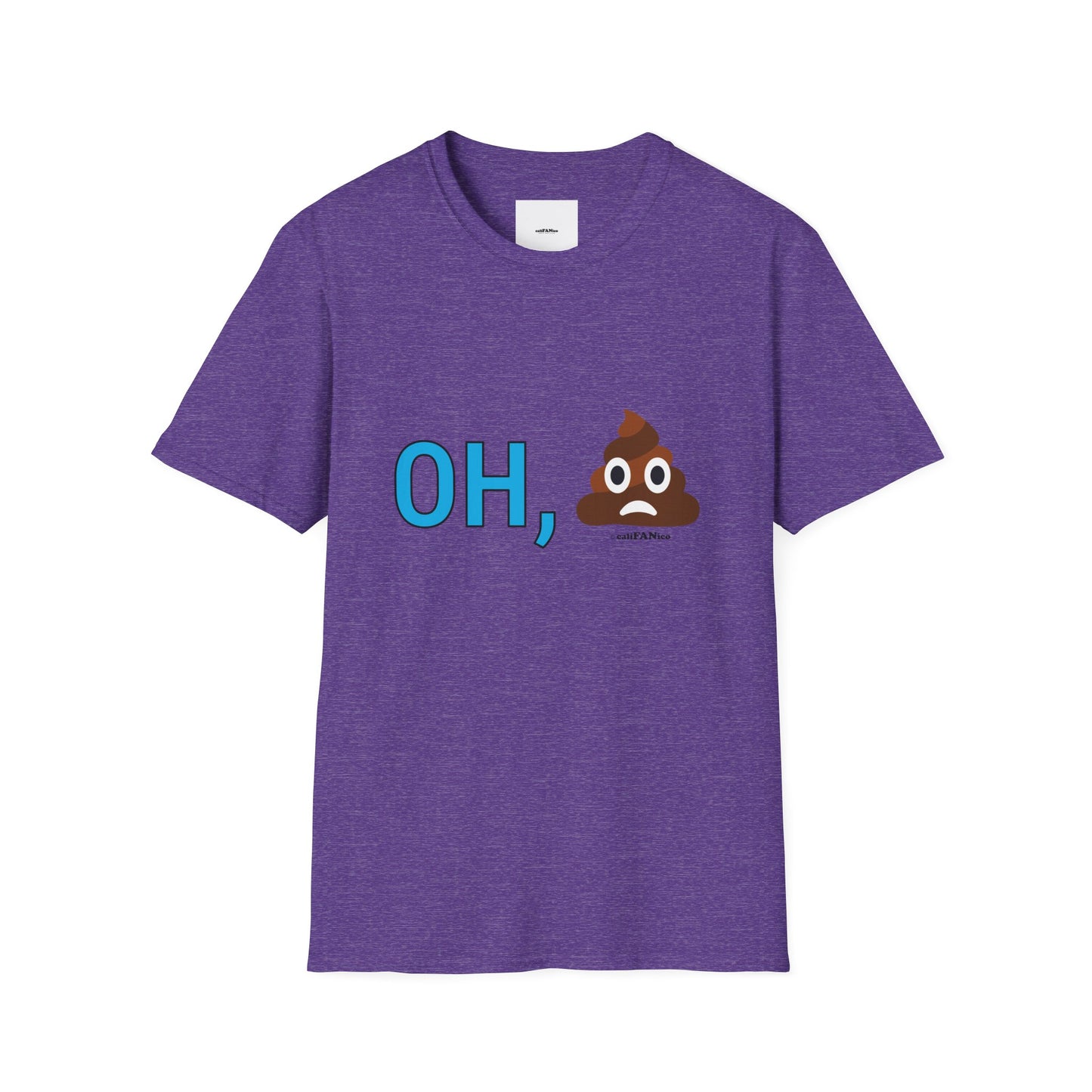 Funny Poop Emoji T-shirt Unisex T-Shirt, Casual Humor Tee, Gift for Friends, Birthday Shirt, Comfy Everyday Wear