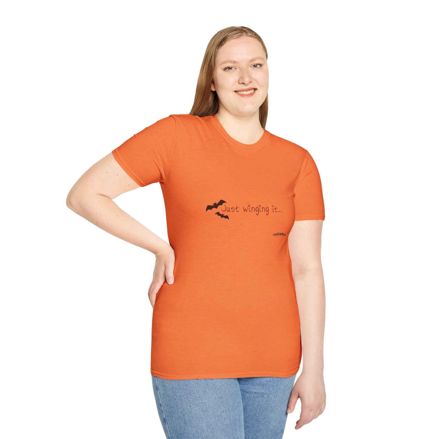 Spooky Bat Design T-Shirt - Perfect for Halloween, Autumn, Unique Graphic Tee