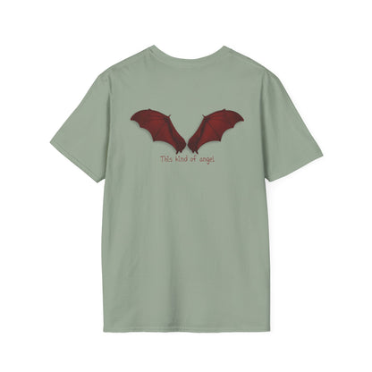 Spooky Bat Design T-Shirt - Perfect for Halloween, Autumn, Unique Graphic Tee