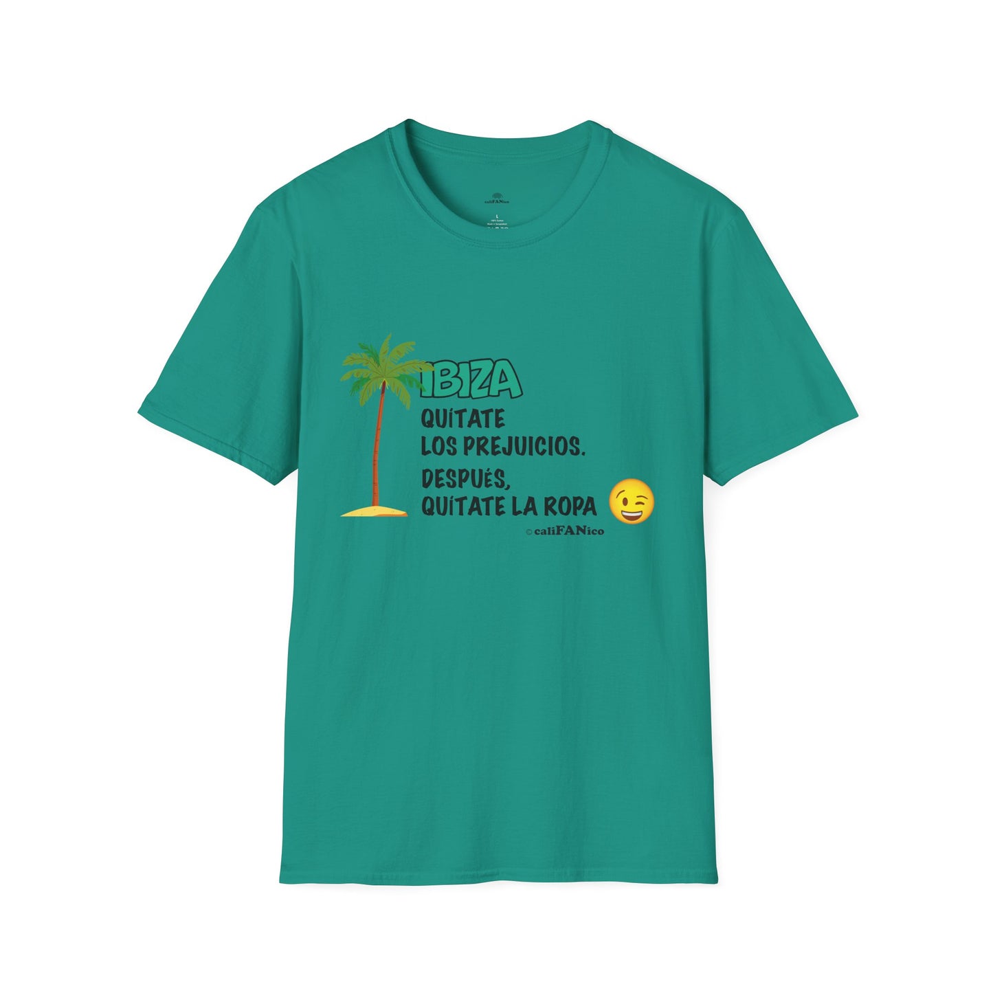 Vibrant Ibiza Statement Tee - Beach T-Shirt, Unisex Casual Summer Shirt, Travel Shirt, Beach Wear, Gift for Vacation Lovers