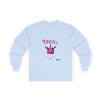 Long-Sleeve Yasss, Queen T-Shirt for LGBTQute Happy People